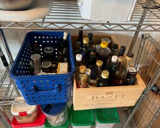 Gourmet oils, vinegars, spices