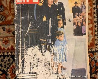 Life Magazine featuring Kennedy's funeral - JFK