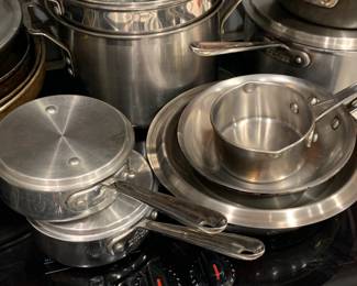 Cookware - Calphalon, All-clad, other brands