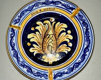 Dolce & Gabbana ashtray.