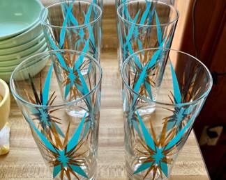 MCM Atomic Starburst Federal Glassware