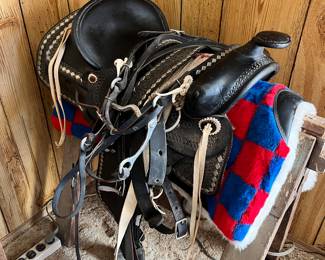 Western Horse Saddle