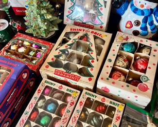 Shiny Brite Ornaments