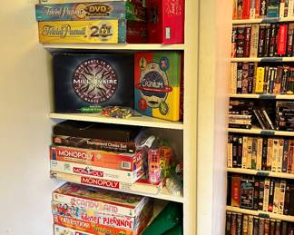 Vintage and Current Board Games