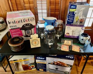New In Box Instant Pot and New In Box Oster