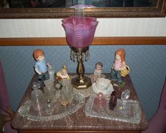 FIGURAL, PERFECT CRYSTAL LAMP  AND PERFUMES