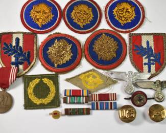 Military Patches, Metals and Bars