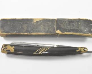 Antique Lindy Straight Razor Germany