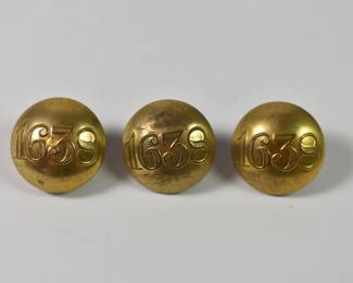 Ancient and Honorable Artillery Co. Buttons 1638