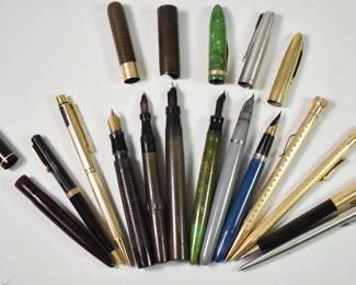Fountain Pen And Pencil Group