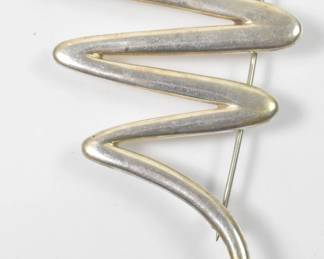 Paloma Picasso Sterling Pin For Tiffany