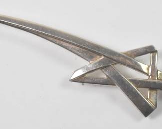 Paloma Picasso Sterling Pin For Tiffany