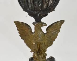 Vintage Brass Eagle Watch Holder