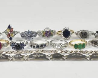 Sterling Silver Jewelry Group