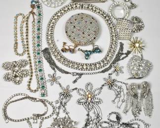 Rhinestone Jewelry Lot