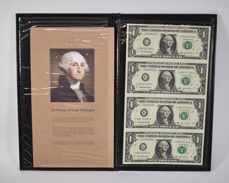 World Reserve Monetary Exchange Uncut U.S. $1 Bills