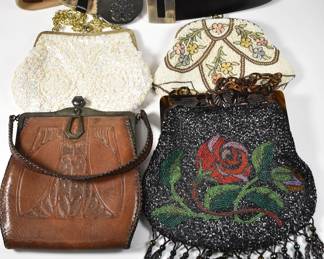 Lot of Vintage Purses and Belts