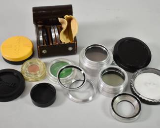 Vintage Lens Filters and Covers, Tiffen