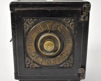 Henry-Chart Manufacturing Cast Iron Bank