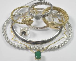 Italian Sterling Jewelry Group