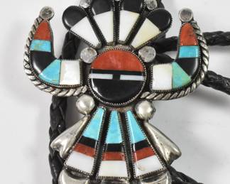 Bull Headdress Bolo