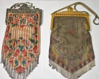 Two Art Deco Mesh Purses
