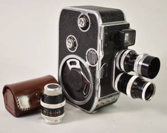 Paillard Bolex 8 mm Movie Camera