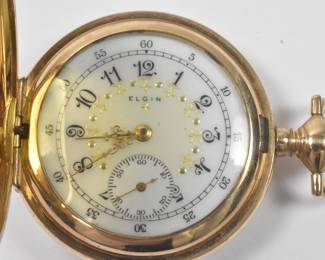 Elgin H.C. Ladies GF Pocket watch