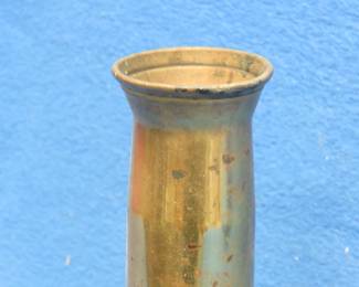 Lot 285. 1944 44mm Shell Trench Art Vase