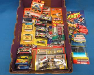 Lot 246. New-in-the-package Matchbox cars