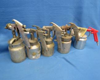 Lot 184. Sears, DeVilbiss, Kellogg-Crown Paint Sprayers, and More