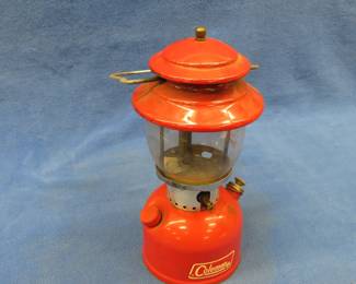 Lot 189. 1971 Coleman Model 200A lantern, control knob is missing