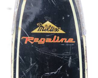 Lot 264. Miltex Regaline adult skis and poles.  63"