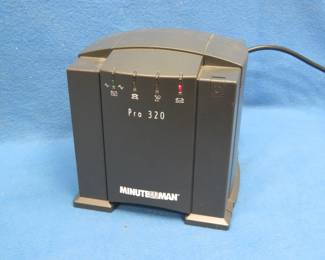 Lot 242. Minuteman Pro 320 power supply(Needs New Battery)