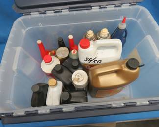 Lot 132. ATF, Gear Oil, Hornet Spray and More