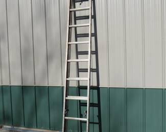 Lot 447. 20' extension ladder