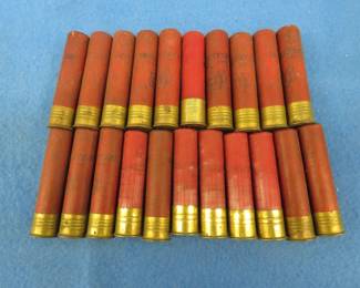 Lot 17. Twenty-one 28 gauge&nbsp; 2 3/4" 