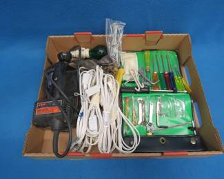 Lot 388. Skil 2 1/2" Belt Sander, Extension Cords, Toolset and More