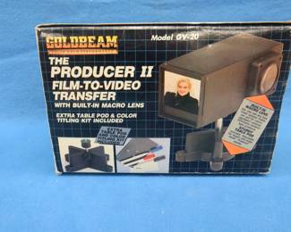 Lot 205. Goldbeam Producer II film-to-video transfer.&nbsp; Appears to be in unused condition.