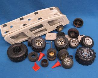 Lot 279. Tonka Trailers, Ertl, Buddy L Wheels, and More