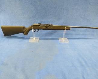 Lot 10. Savage HMR 17 semi-auto rifle.&nbsp; Synthetic stock, factory box, manual, threaded for suppressor.&nbsp; Exce