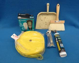 Lot 74. 2" webbing, caulk, and more
