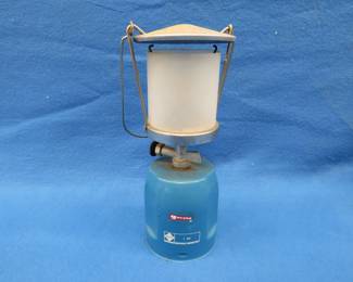 Lot 420. "Gaz" propane lantern.&nbsp; Made in France.