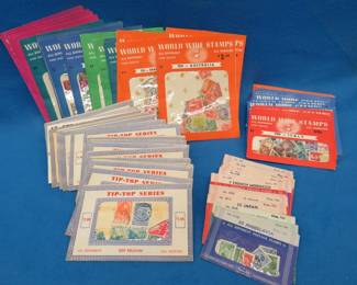 Lot 212. Large collection of vintage foreign stamps