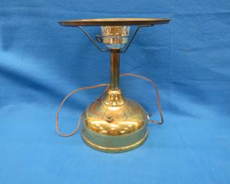Lot 214. Vintage Coleman Quick-Lite brass lantern base