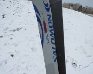 Lot 263. 70" Salomon Adult Skis and Nordica Boots