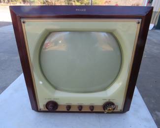 Lot 435. Vintage 12" Philco TV from the 50s