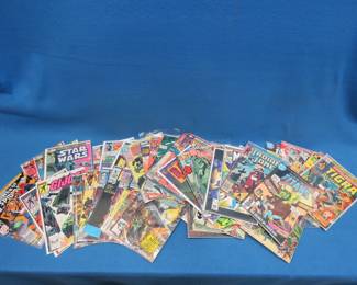 Lot 375. Marvel, DC and Other Comic Books Including West Coast Avengers, Star Wars, GI Joe, Ghost Rider, Web 