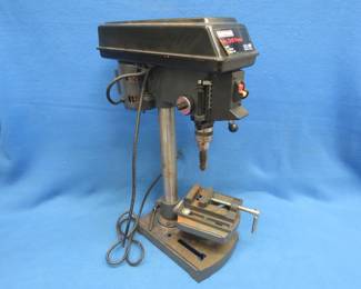 Lot 224. Craftsman 5 Speed 1/3HP 8" Drill Press.  Works good.
