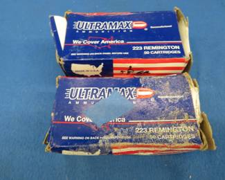 Lot 52. 89 .223 brass casings